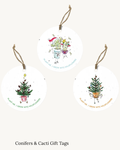 Seed Christmas Tags